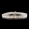 14K Gold 3.31ctw Diamond Bracelet