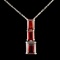 14K Gold 4.65ctw Garnet Pendant