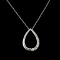 14K Gold 0.38ctw Diamond Pendant