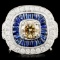 14K Gold  1.24ct Sapphire & 1.80ctw Diamond Ring