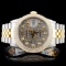 Rolex YG/SS DateJust Diamond 36MM Watch