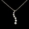 14K Gold 0.16ctw Diamond Pendant