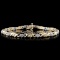 14K Two-Tone 1.00ctw Diamond Bracelet