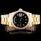 Rolex 18K YG Date-Date 1.00ct Diamond Watch