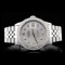 Rolex SS DateJust 36MM Diamond Wristwatch