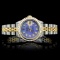 Rolex YG/SS DateJust Diamond Ladies Watch