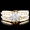 14K Gold 1.33ctw Diamond Ring