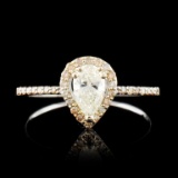 14K Gold 0.76ctw Diamond Ring