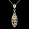 18K Gold 1.81ctw Diamond Pendant