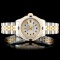 Rolex YG/SS DateJust Diamond Ladies Watch