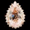 14K Gold 11.27ct Morganite & 1.18ctw Diamond Ring