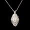 14K Gold 0.96ctw Diamond Pendant