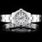 Rolex SS DateJust Diamond Ladies Watch