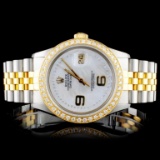 Rolex DateJust Diamond 36mm Wristwatch