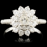 14K Gold 0.99ctw Diamond Ring