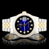 Rolex DateJust YG/SS Diamond 36mm Wristwatc