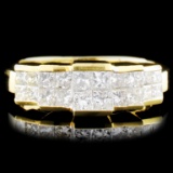 18K Gold 1.48ctw Diamond Ring