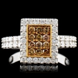 14K Gold 0.95ctw Diamond Ring