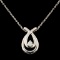 14K Gold 0.10ctw Diamond Pendant