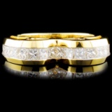 18K Gold 1.41ctw Diamond Ring