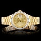 Rolex Presidential Diamond Ladies Watch