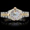 Rolex YG/SS DateJust Ladies 1.00ct Diamond Watch