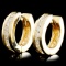 14K Gold 0.50ctw Diamond Earrings