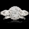 14K Gold 0.94ctw Diamond Ring