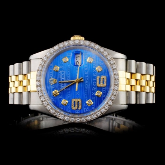 Rolex YG/SS DateJust Diam 36MM Wristwatch