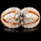 18K Gold 2.20ctw Fancy Color Diamond Ring