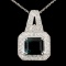 14K Gold 3.30ct Tourmaline & 0.41ctw Diamond Penda