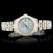 Rolex YG/SS DateJust Diamond Ladies Watch