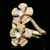 18K Rose Gold 1.93ctw Diamond Ring