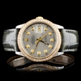 Rolex DateJust Diamond 36MM Wristwatch