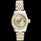 Rolex DateJust 18K/SS Diamond Ladies Watch