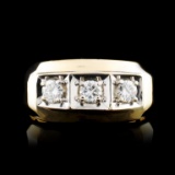 14K Gold 0.56ctw Diamond Ring