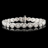 14K Gold 0.56ctw Diamond Bracelet