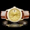 Rolex 18K YG Day-Date Baguette Diamond Watch