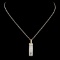 14K Gold 0.46ctw Diamond Pendant