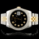 Rolex DateJust 116233 18K YG/SS Diamond 36MM Watch