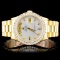 Rolex 18K YG Presidential Diamond Wristwatc