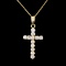 14K Gold 0.54ctw Diamond Pendant