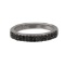 14k White Gold 0.45ctw Black Diamond Ring