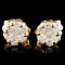 14K Gold 0.30ctw Diamond Earrings