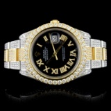 Rolex DateJust 22.95ctw Full Bust Diamond Watch