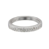 14k White Gold 0.35ctw Diamond Ring