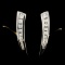 14K Gold 0.43ctw Diamond Earrings