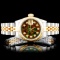 Rolex YG/SS DateJust Ladies Diamond Wristwatch