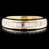 14K Gold 1.13ctw Diamond Ring