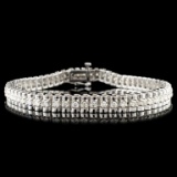 14K Gold 2.00ctw Diamond Bracelet